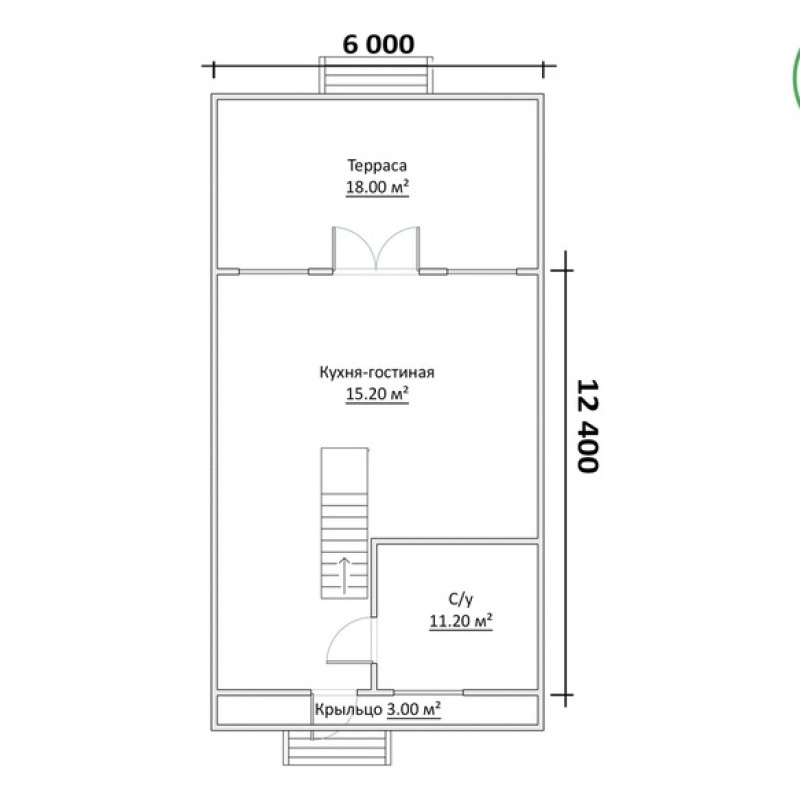 Афрейм 12,4*6